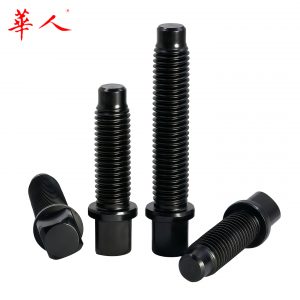 10.9级刀架螺丝45钢淬火加硬数控车床机床四方头刀台螺栓杆M8-M30