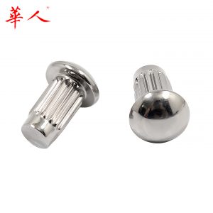 华人 M2M2.5M3M4M5 GB827不锈钢304标牌铆钉滚花铆钉 铭牌