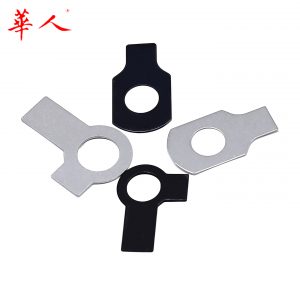 304不锈钢单耳/双耳垫片止动垫圈发黑M4M5M6M8M10M12M14M16M18M20