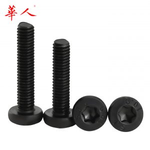 M3M4M5M6 10.9级黑色内梅花盘头螺钉螺丝梅花圆头螺钉螺栓GB2672