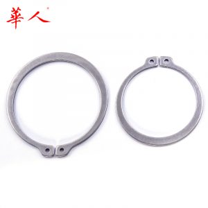 420不锈钢DIN471加厚德标轴卡外卡轴用弹性挡圈C型卡簧卡环3-300