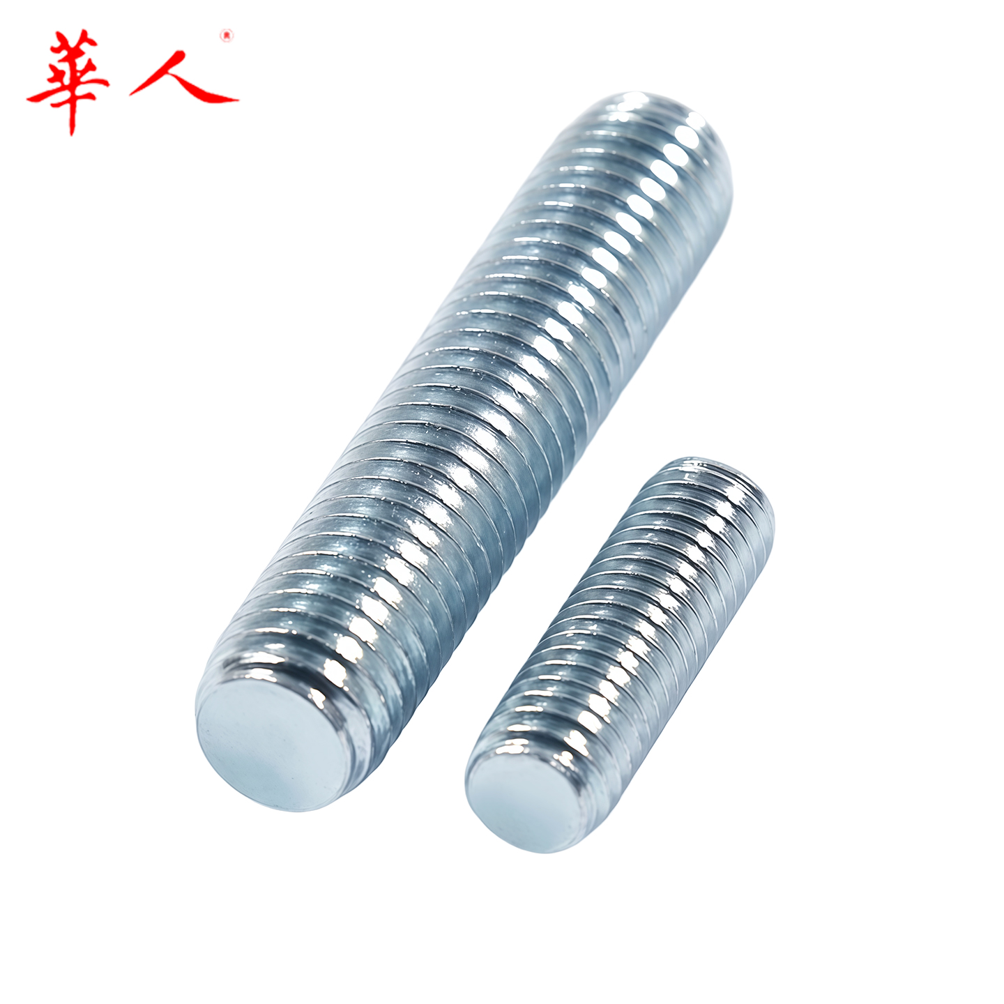 镀锌牙棒牙条通丝螺杆全螺纹牙棒螺柱M4M5 M6 M8 M10*20 30 -120 - 图片 5