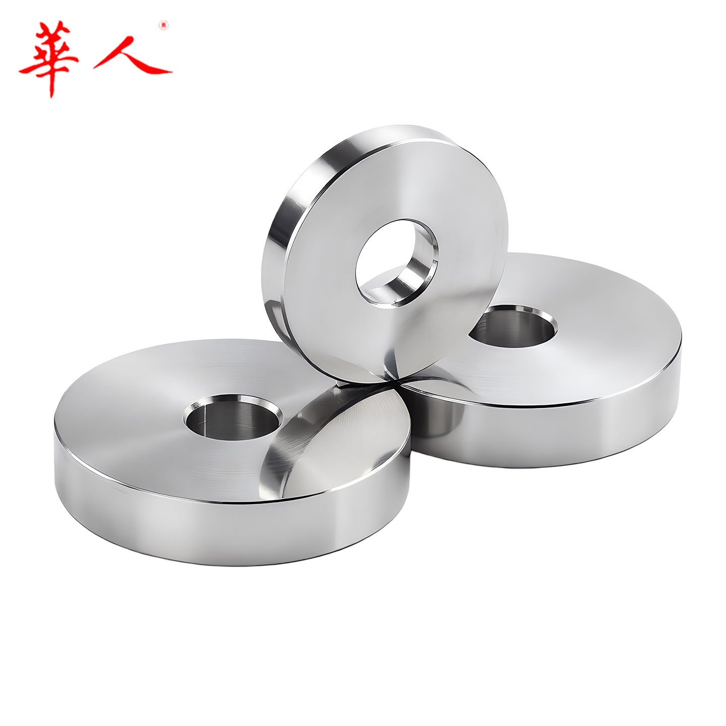 华人304不锈钢特厚特大平垫精密加大加厚重型垫圈2 3 4 5 6 8-20 - Image 5