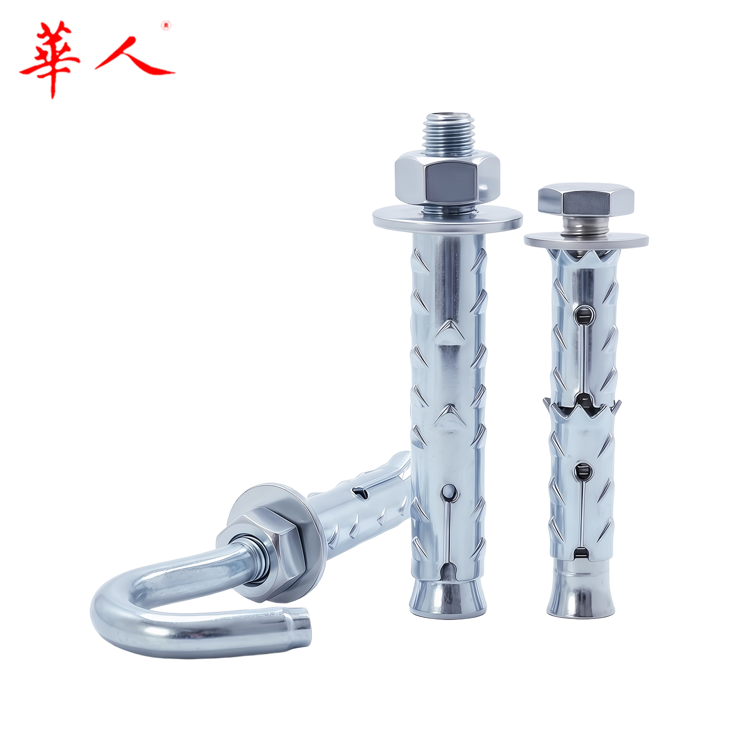 镀锌穿山刺膨胀螺丝鱼鳞拉爆膨胀管空心砖泡沫砖轻质专用膨胀螺栓 - Image 3