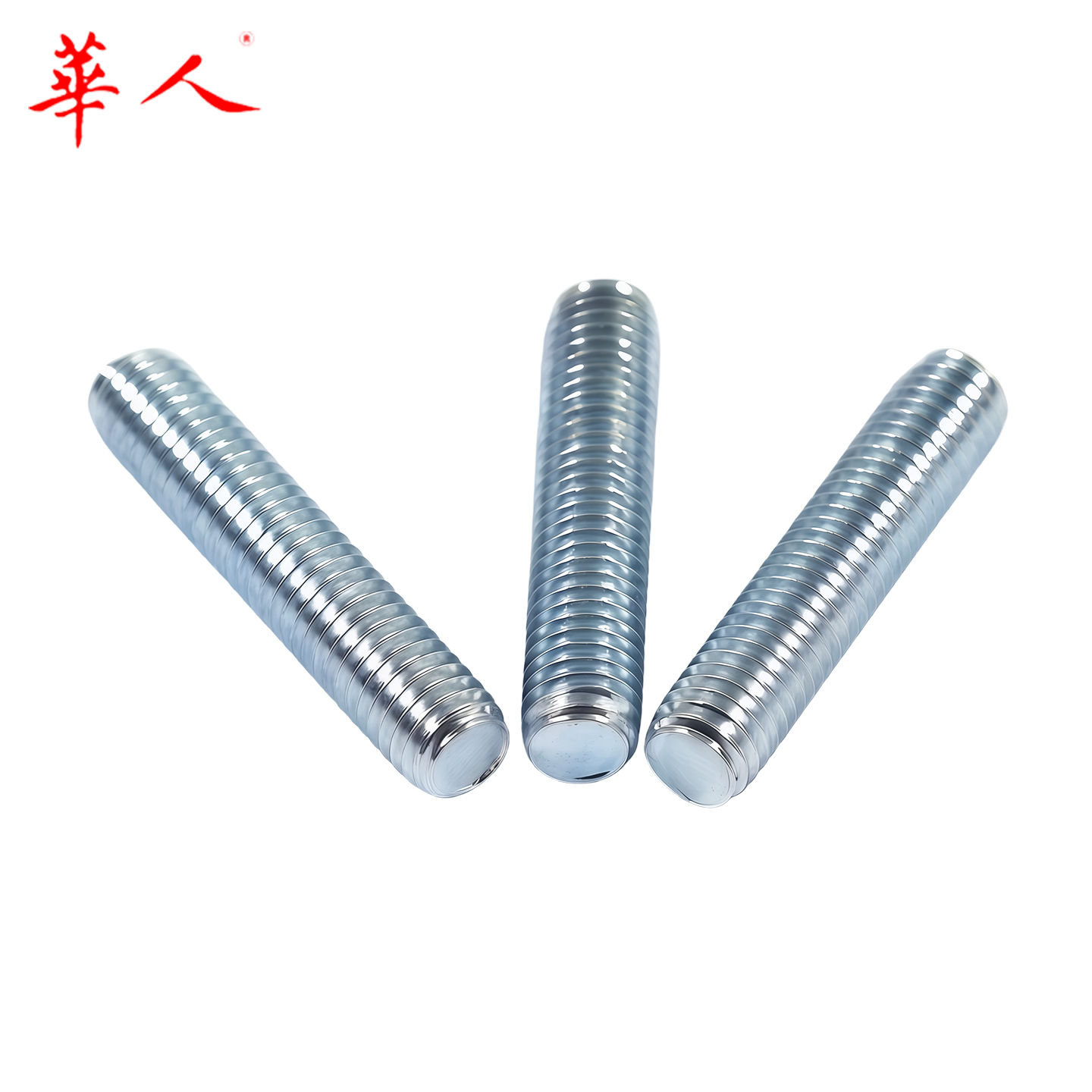 镀锌牙棒牙条通丝螺杆全螺纹牙棒螺柱M4M5 M6 M8 M10*20 30 -120 - 图片 2