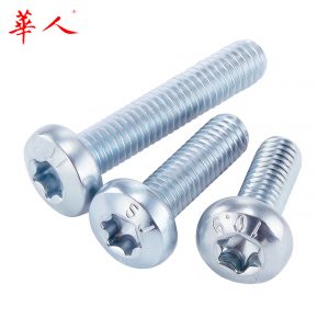10.9级镀锌内梅花盘头螺钉螺丝梅花圆头螺钉螺栓GB2672 M3M4M5M6