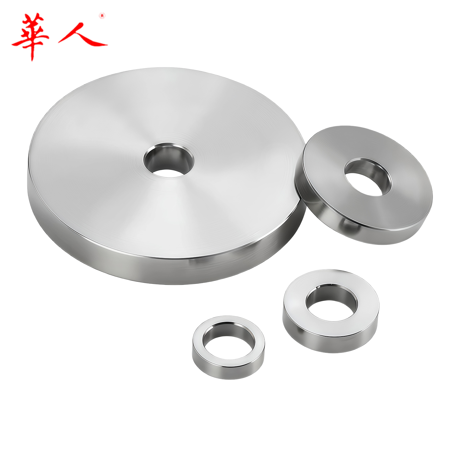 华人304不锈钢特厚特大平垫精密加大加厚重型垫圈2 3 4 5 6 8-20