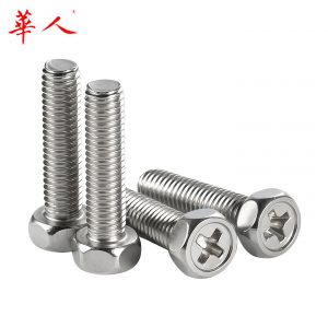 GB29.2不锈钢304外六角凹穴十字螺丝M3M4M5M6M8