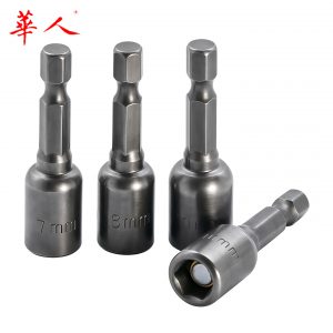 强磁六角套筒 6角套筒/六角风批头 六角套筒头 自攻钻尾螺丝风批