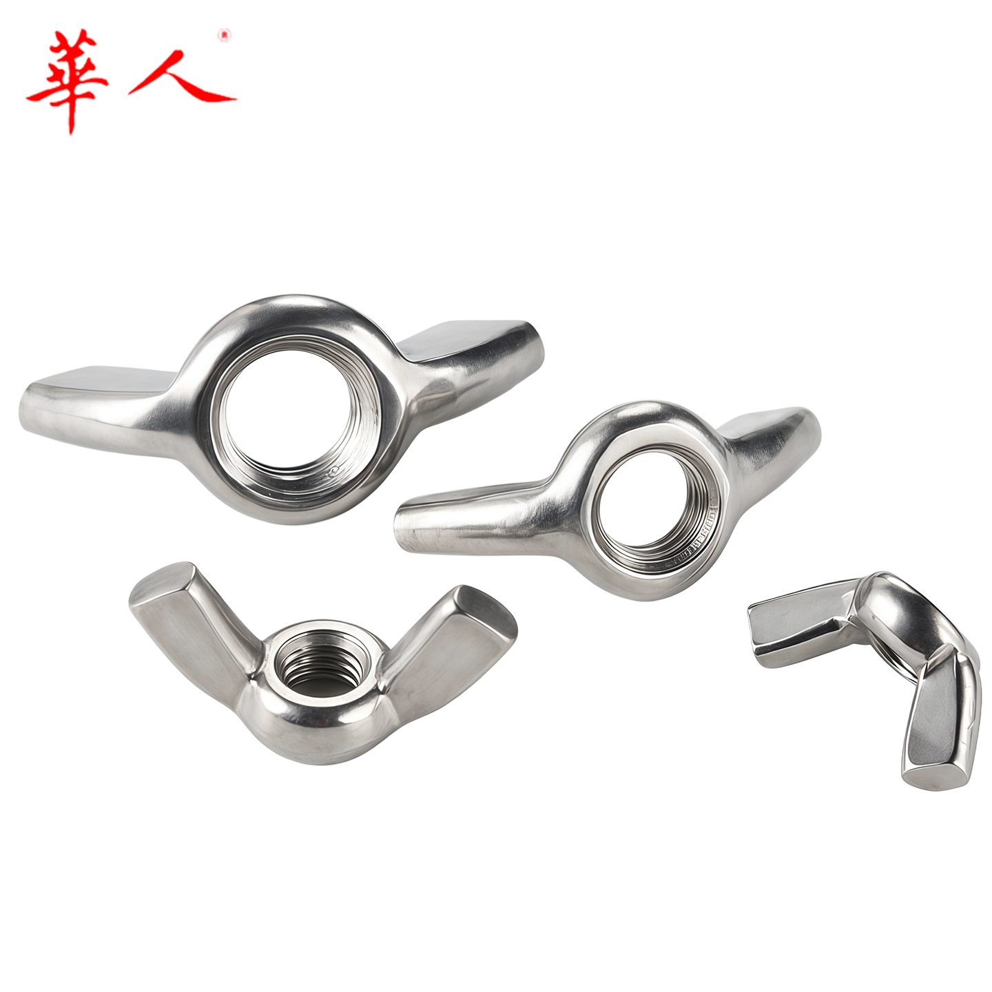 不锈钢304/316 蝶型螺母\手拧\元宝\翼型螺帽 形 M3M4M5M6M8-M12 - Image 3