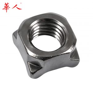 8级10级四方焊接螺母四角点焊螺母四角螺帽A型 B型M4M5M6M8M10M12