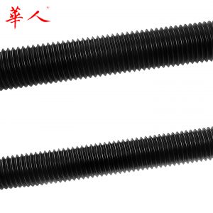 8.8级高强度丝杠全螺纹1米牙条10.9级发黑丝杆链接件罗丝杆M6-M36