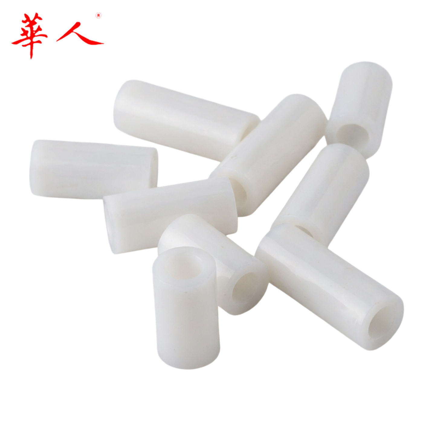 绝缘隔离柱塑料圆柱空心直通柱支撑间隔柱垫高柱ABS垫圈尼龙套管 - Image 3