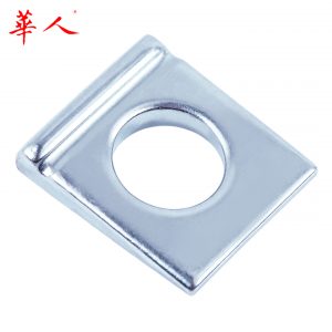 DIN435工字钢用方斜垫圈 德标镀锌方斜垫片带槽M8M10M12M16M20M24
